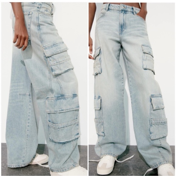 Zara TRF Cargo Baggy WideLeg
Cargo Jeans - Picture 2 of 7